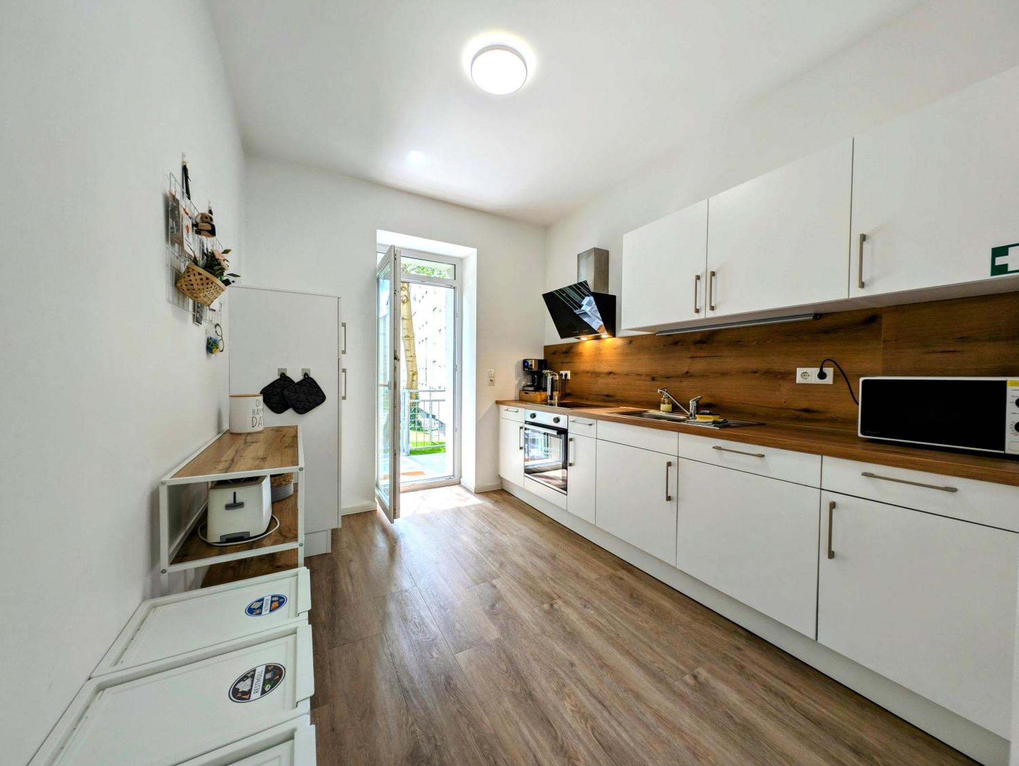 Bohnapartments - Altstadtoase - Balkon Und Garten - Wlan Erfurt Eksteriør bilde