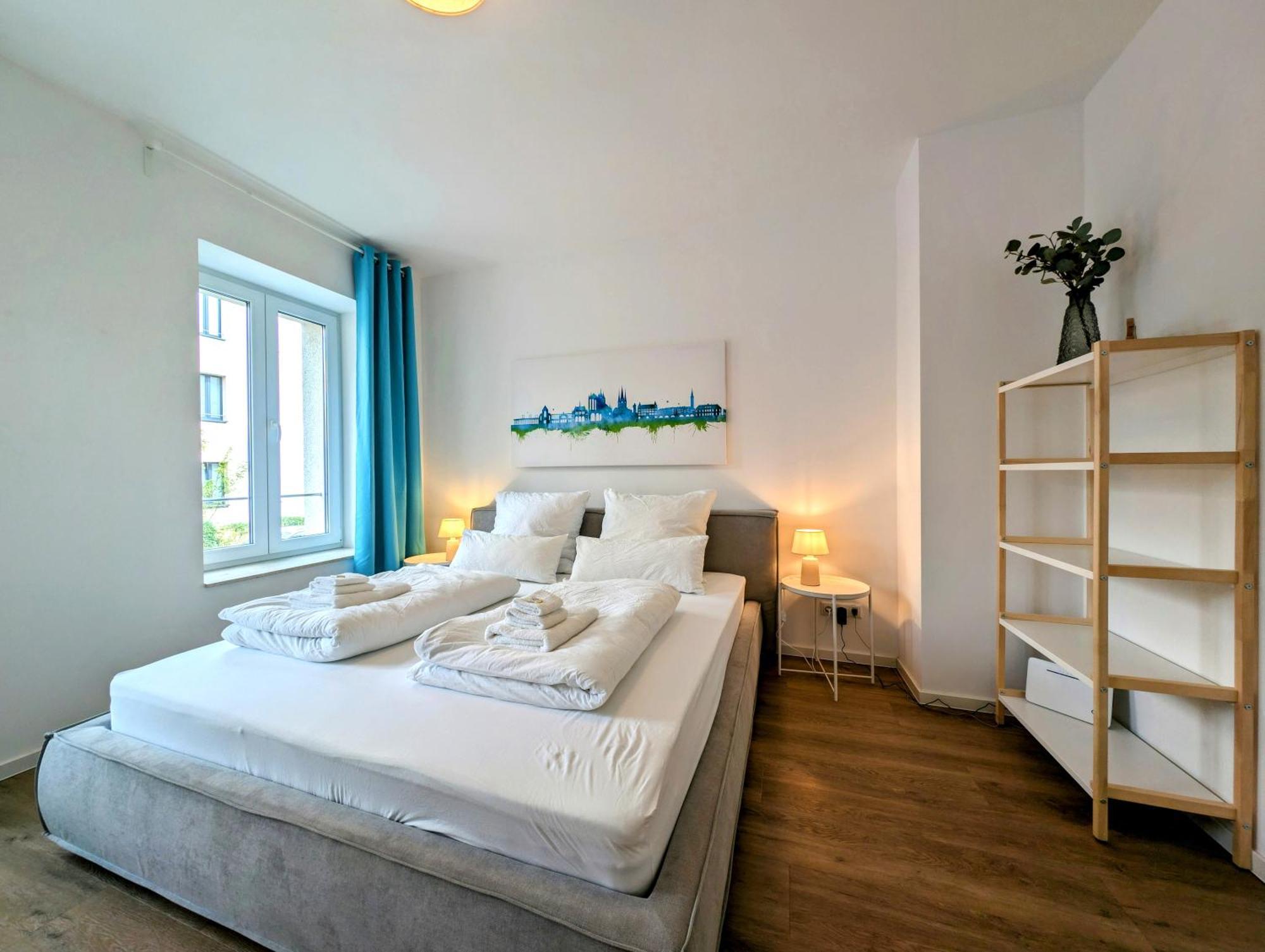 Bohnapartments - Altstadtoase - Balkon Und Garten - Wlan Erfurt Eksteriør bilde