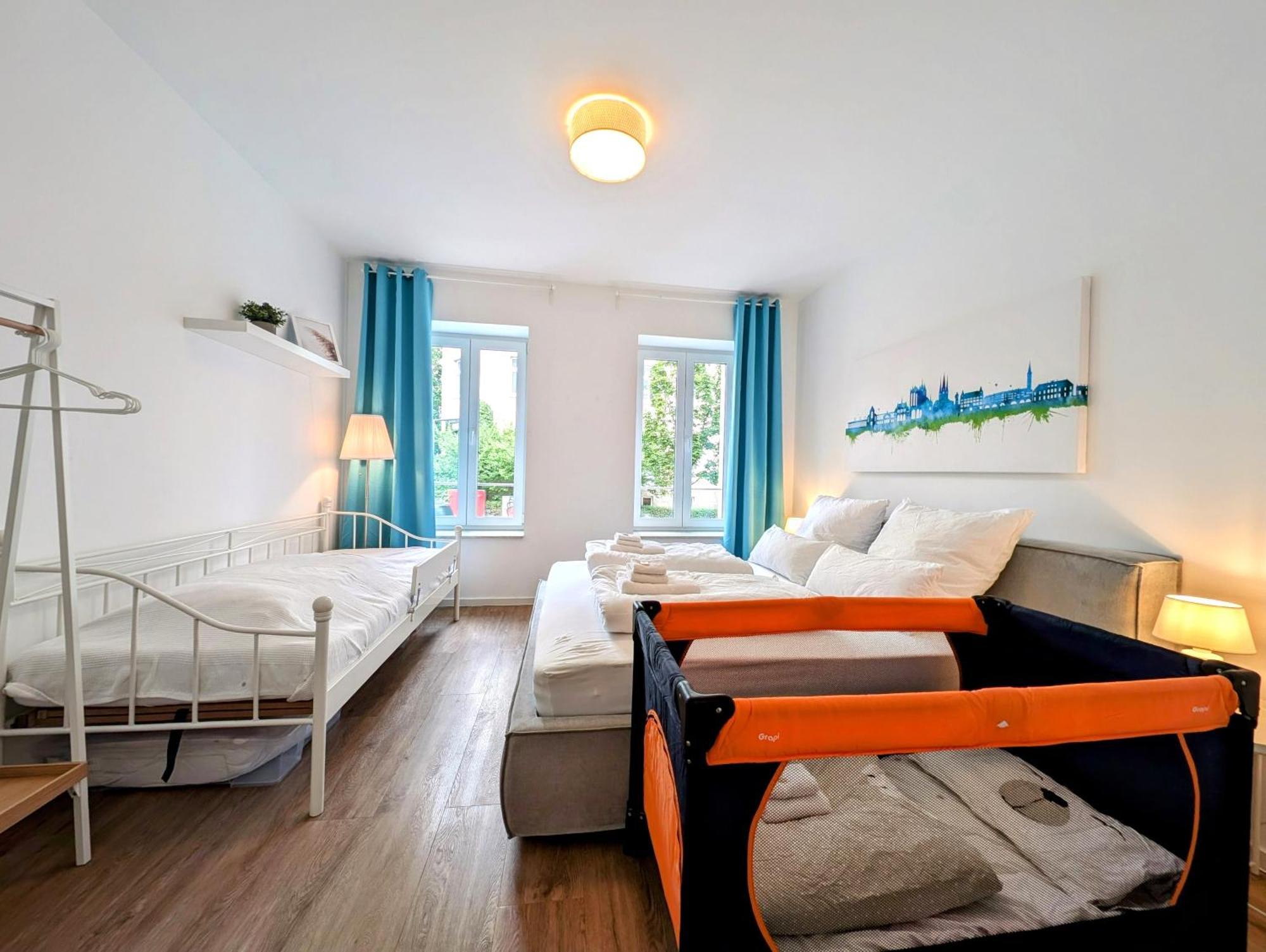 Bohnapartments - Altstadtoase - Balkon Und Garten - Wlan Erfurt Eksteriør bilde