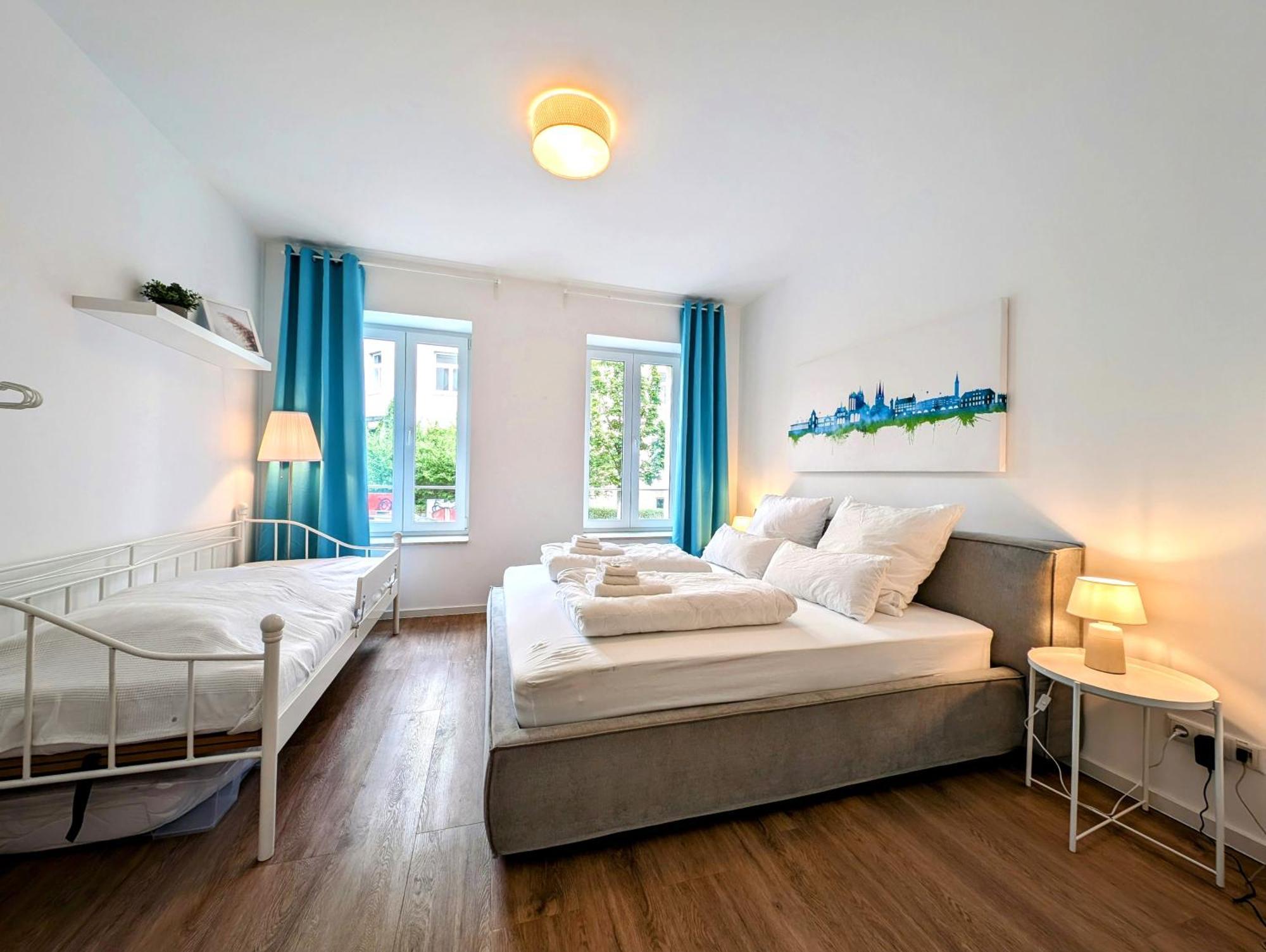 Bohnapartments - Altstadtoase - Balkon Und Garten - Wlan Erfurt Eksteriør bilde